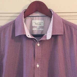 Ted Baker Endurance Slim Fit Twill Shirt sz 16